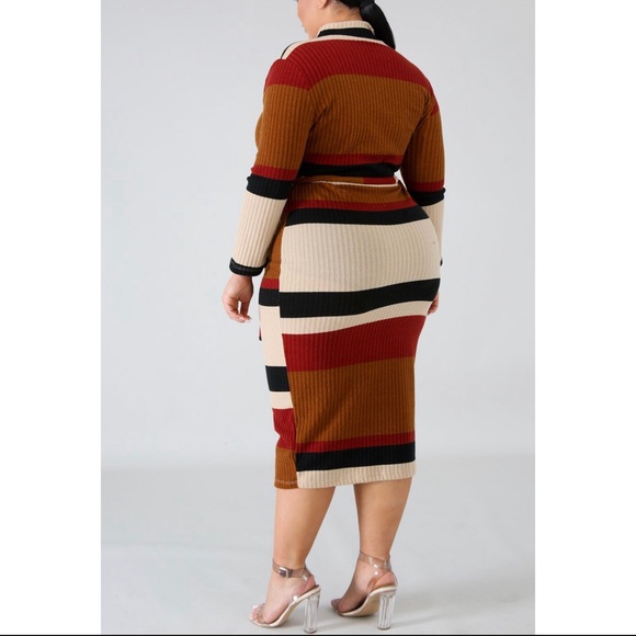 Multi Print Sweater Dress 😍 - Picture 2 of 4